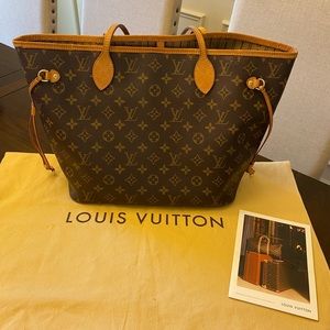 Authentic Louis Vuitton Neverfull MM
